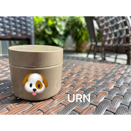 Βιοδιασπώμενο Pet Urn - PLA URN-01 