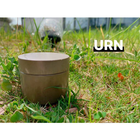 Bionedbrytbare urner for aske - PLA URN02